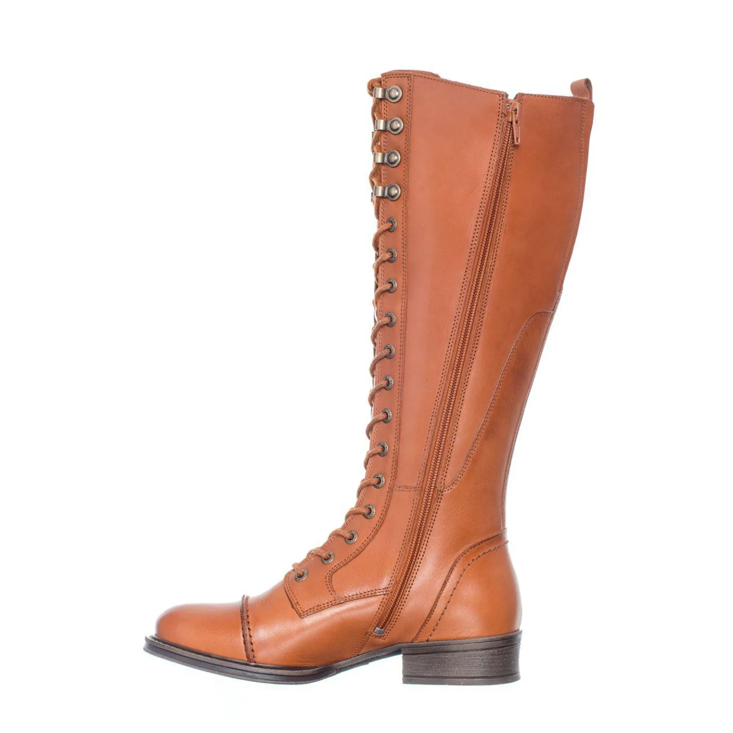 Pandora Tall shaft boots — Cognac