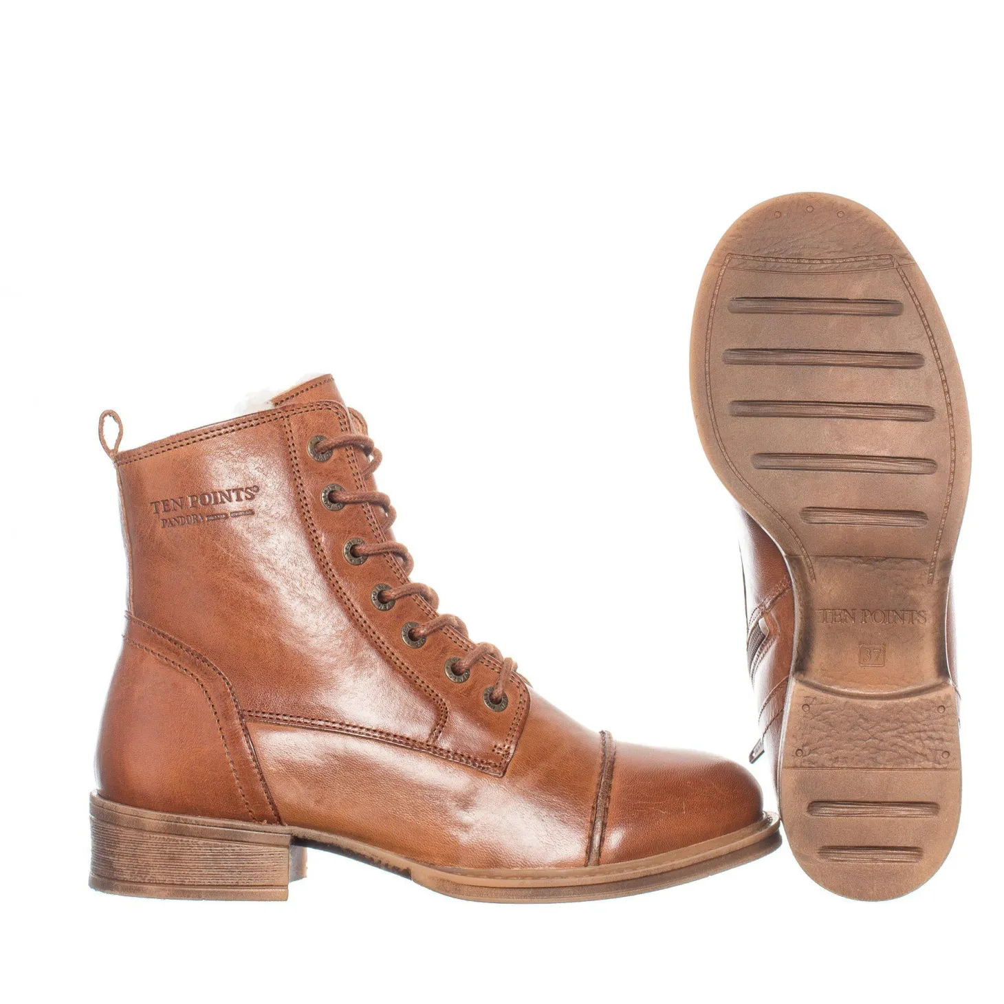 Pandora Warm boots — Cognac