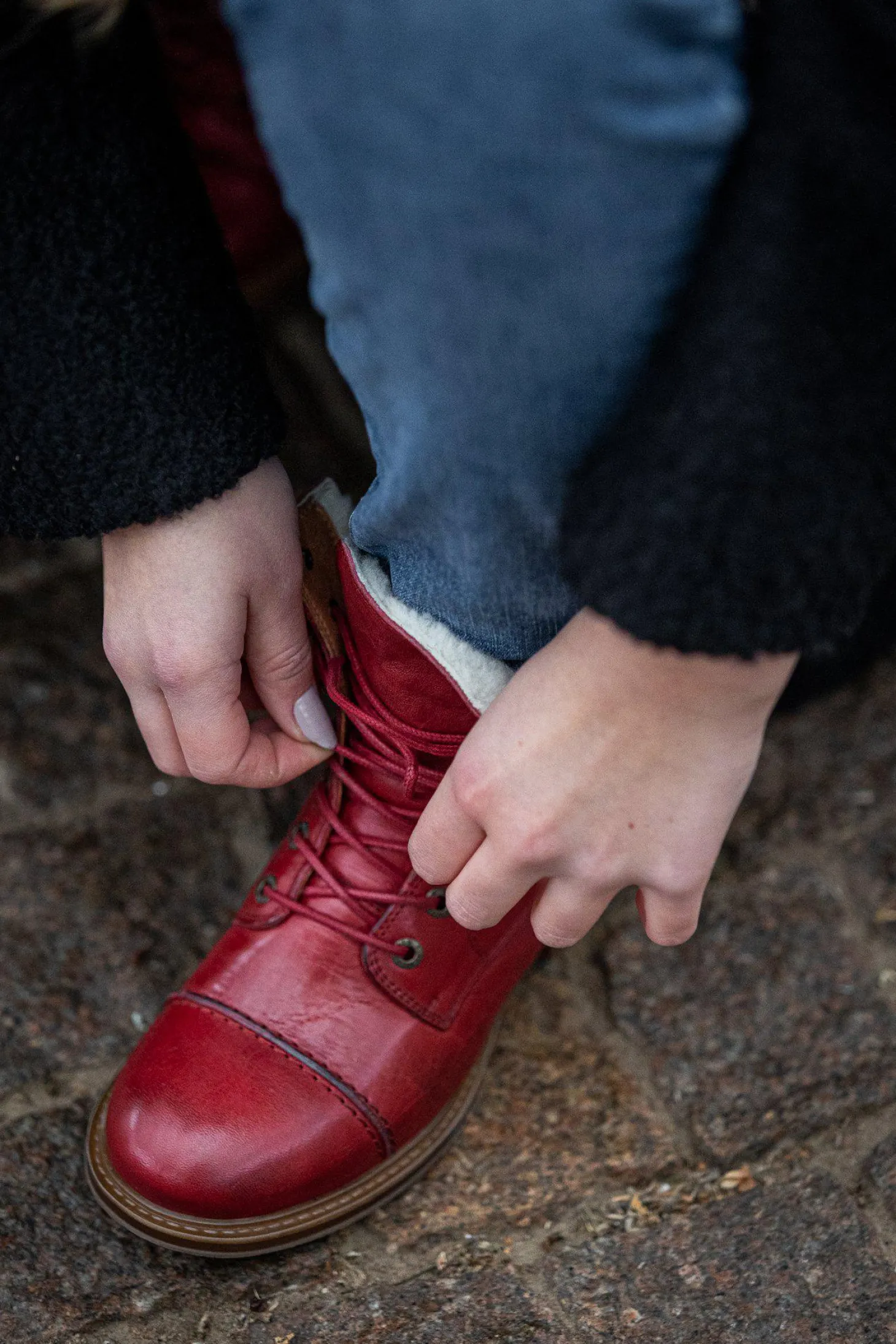 Pandora Warm boots — Sundried Tomato