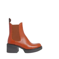 Selma Chelsea boots — Cognac