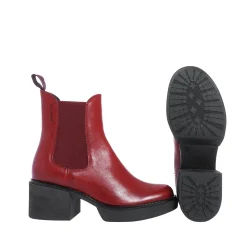 Selma Chelsea boots — Red
