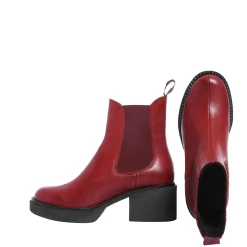 Selma Chelsea boots — Red