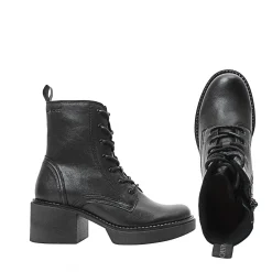 Selma Laced boots — Black