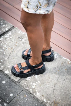Serena Sandals — Black