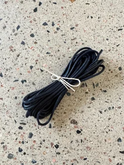Shoelace 300cm Shoe care — Black