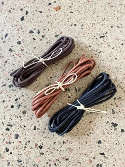 Shoelace 130cm Shoe care — Brown