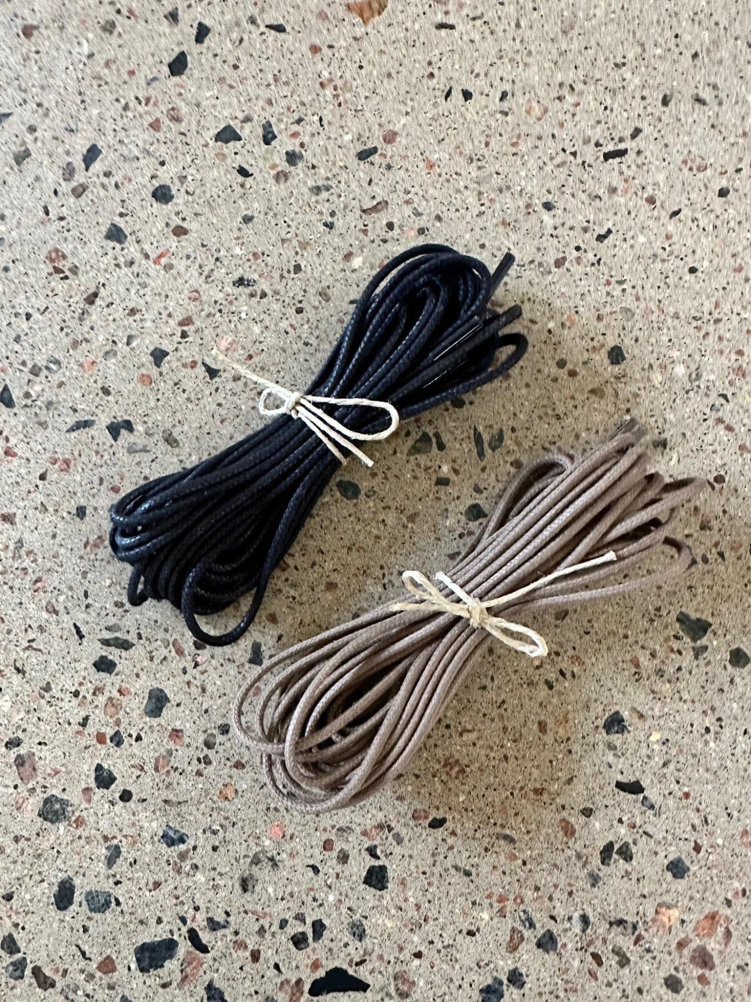 Shoelace 300cm Shoe care — Taupe