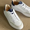 Tristan Sneakers — White/Blue
