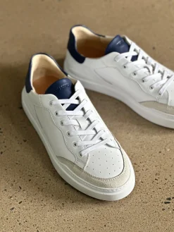Tristan Sneakers — White/Blue