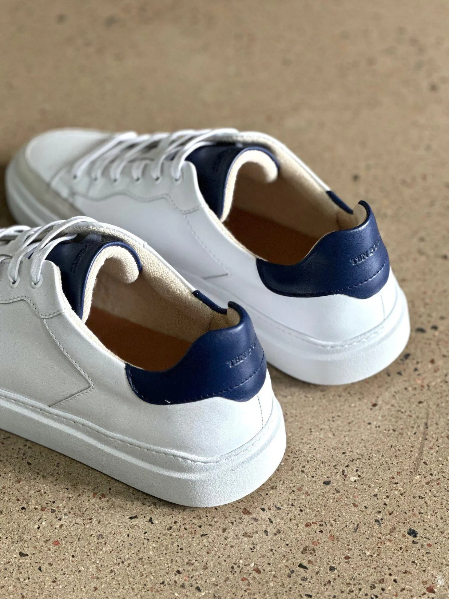 Tristan Sneakers — White/Blue