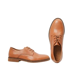 Vera Laced shoes — Cognac